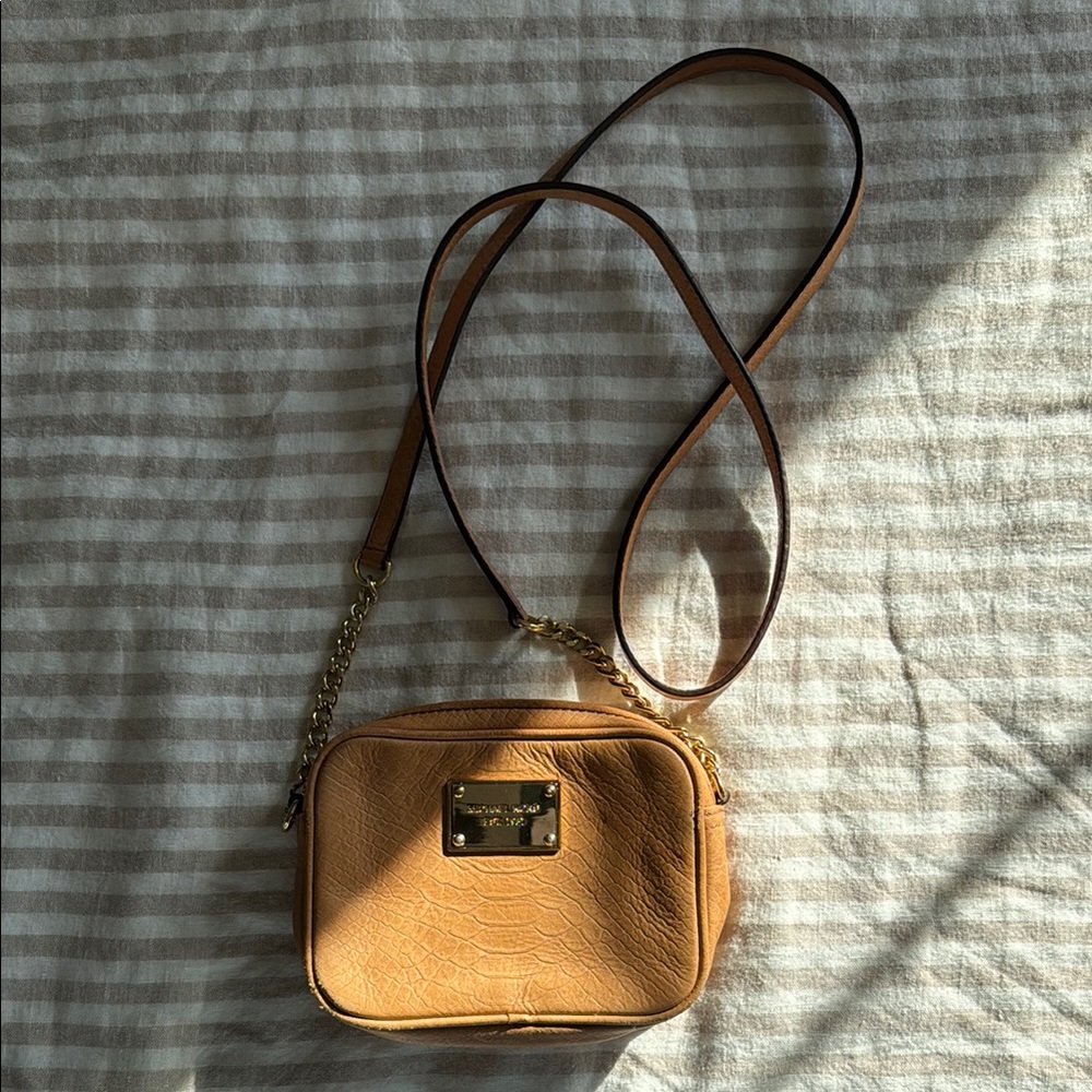 Michael Kors Tan Crossbody Bag Mini